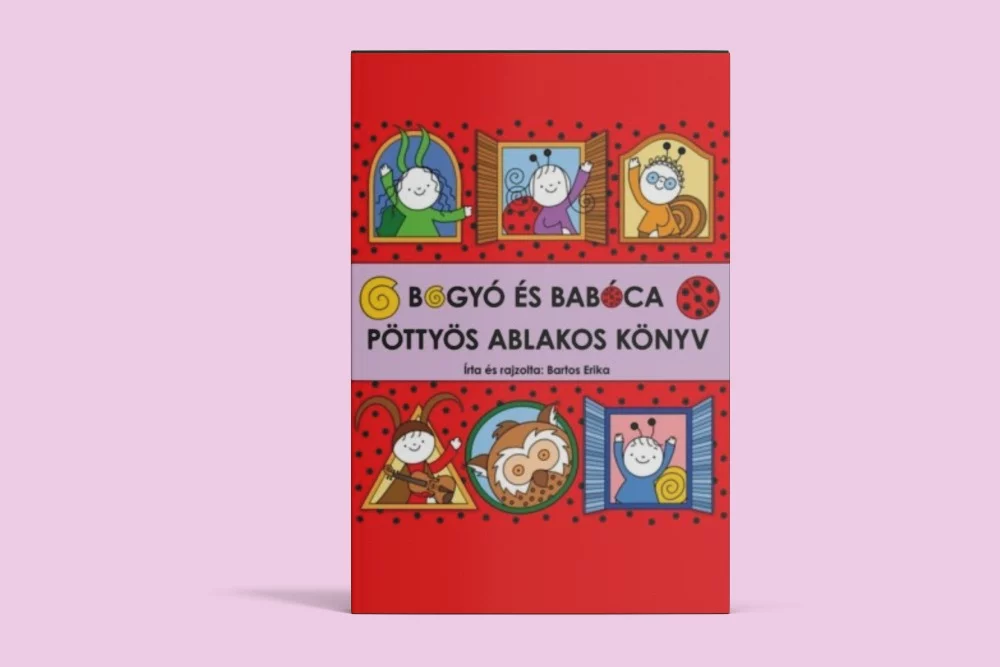 Bogyó és Babóca - Pöttyös ablakos könyv